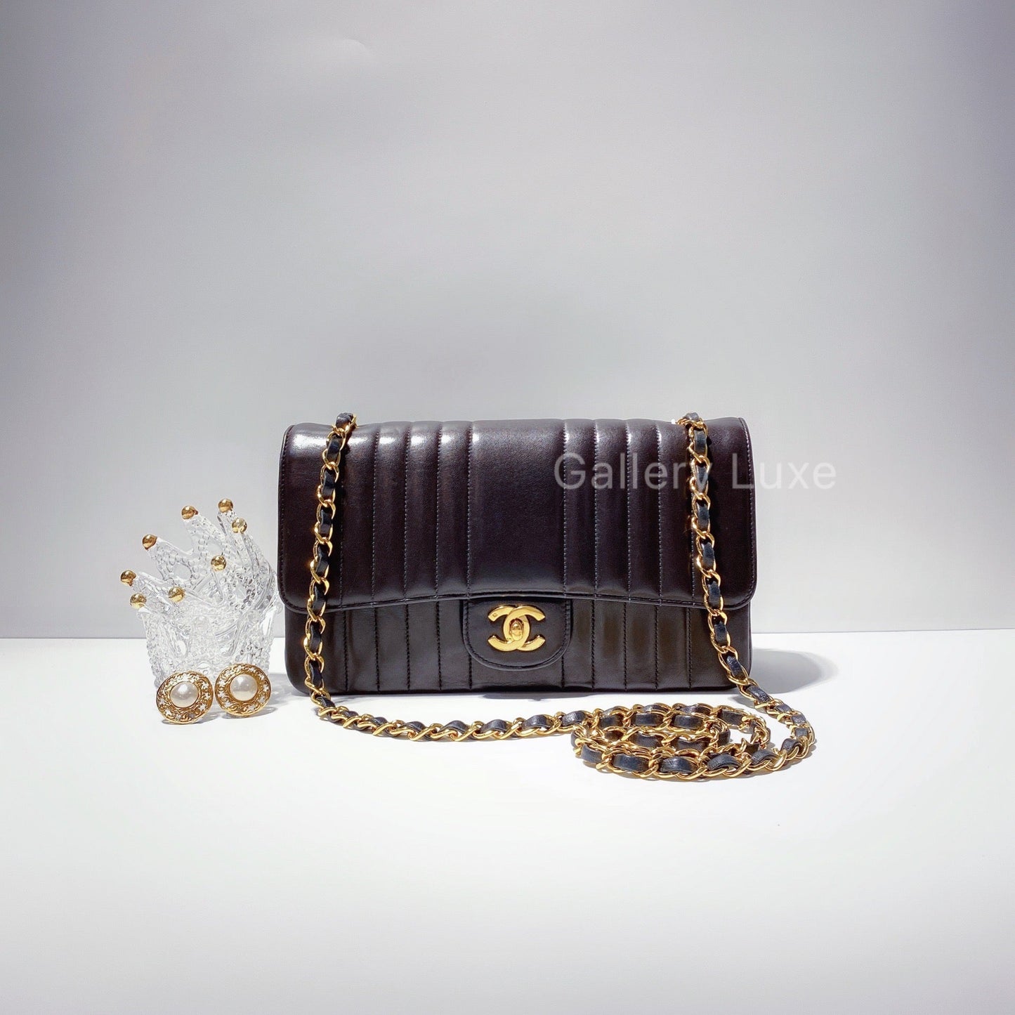 No.2260-Chanel Vintage Classic Lambskin Flap Bag
