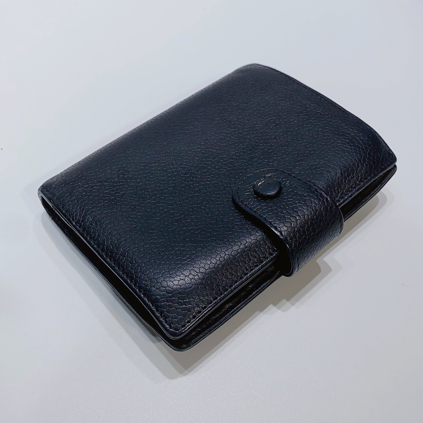 No.001529-2-Chanel Vintage Caviar Short Wallet