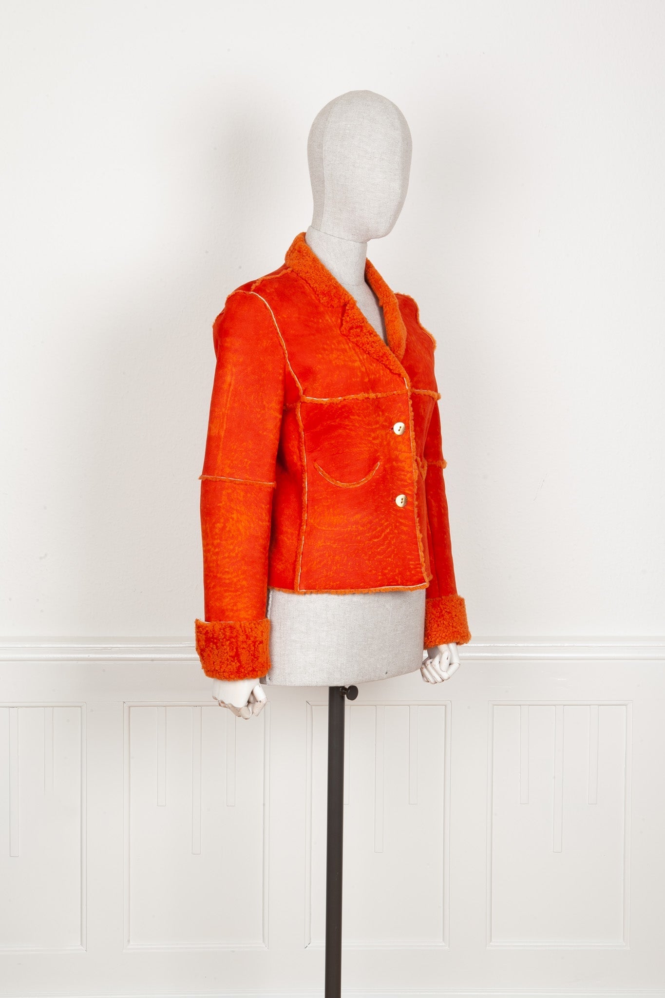 CHANEL Shearling Jacket 2000