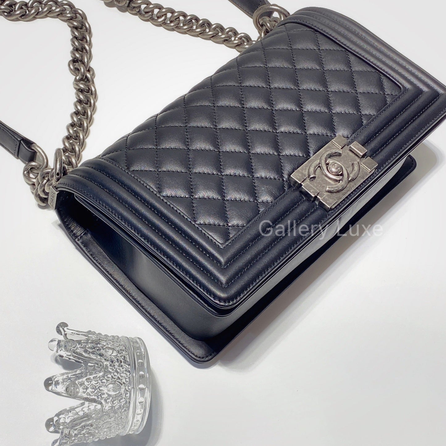 No.2518-Chanel Calfskin Boy 25cm