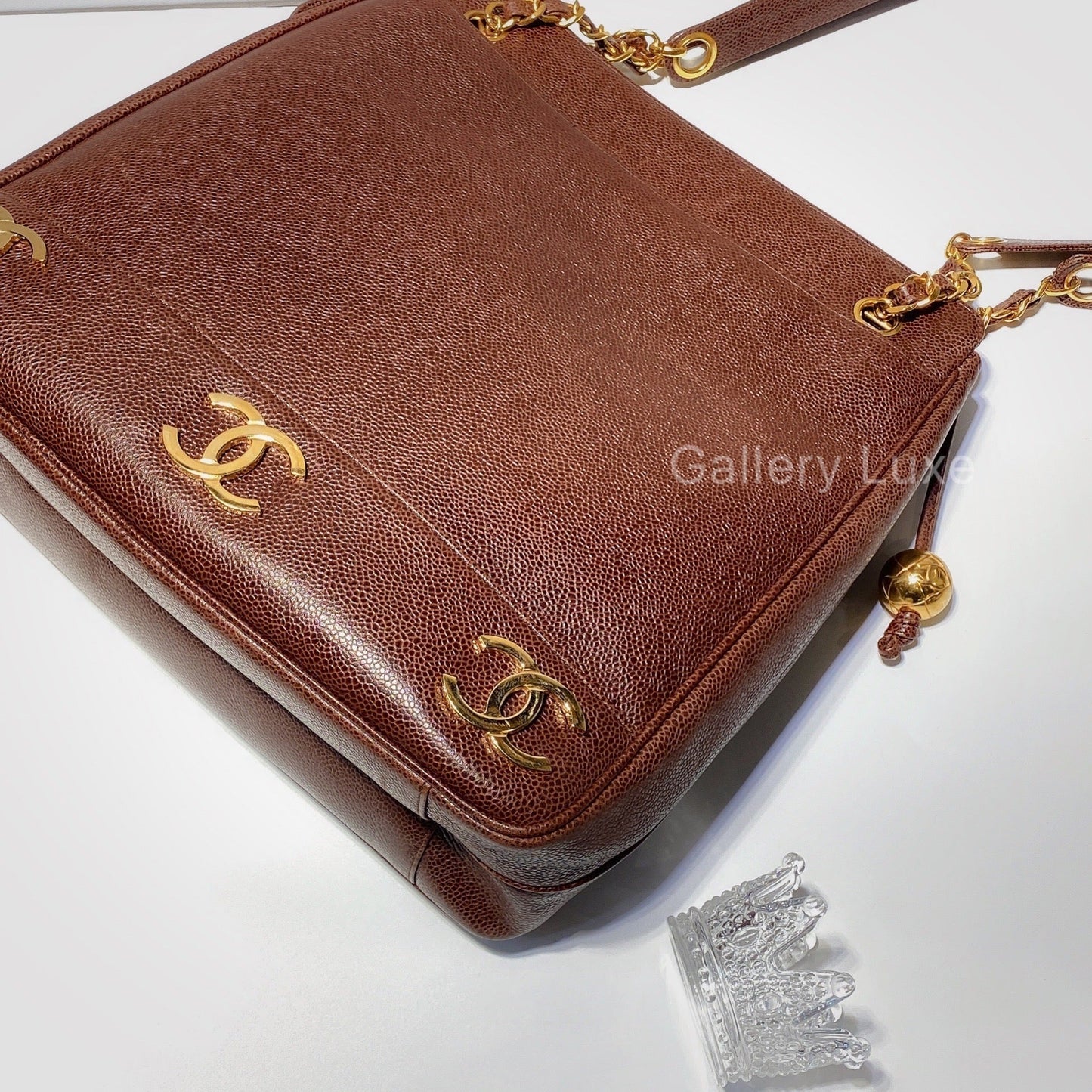No.2520-Chanel Vintage Caviar 6cc Shoulder Bag