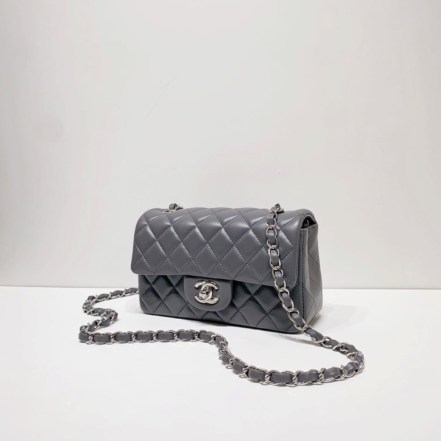 No.4230-Chanel Rectangular Timeless Classic Flap Mini 20cm