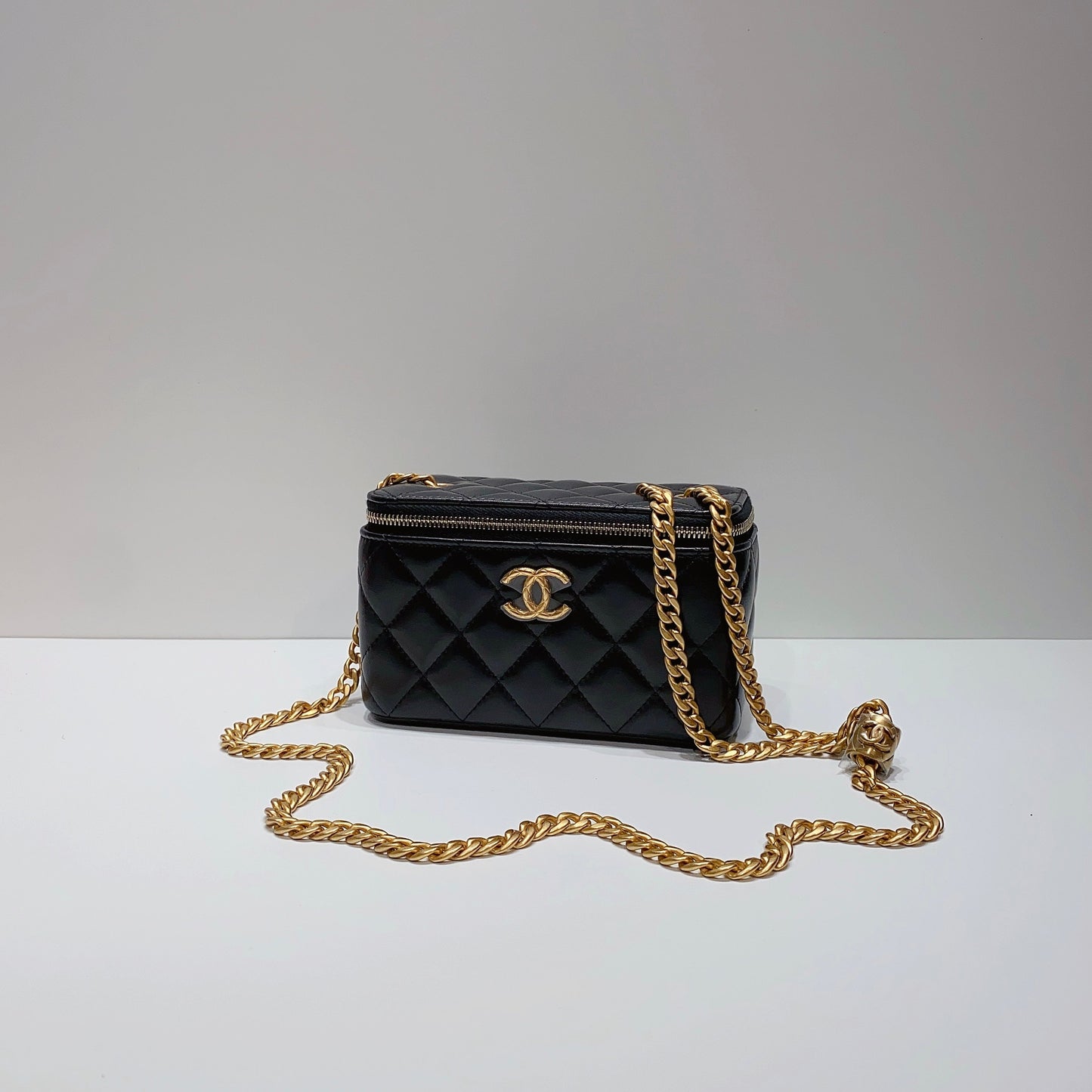 No.3737-Chanel All Slide Long Vanity With Chain (Unused / 未使用品)