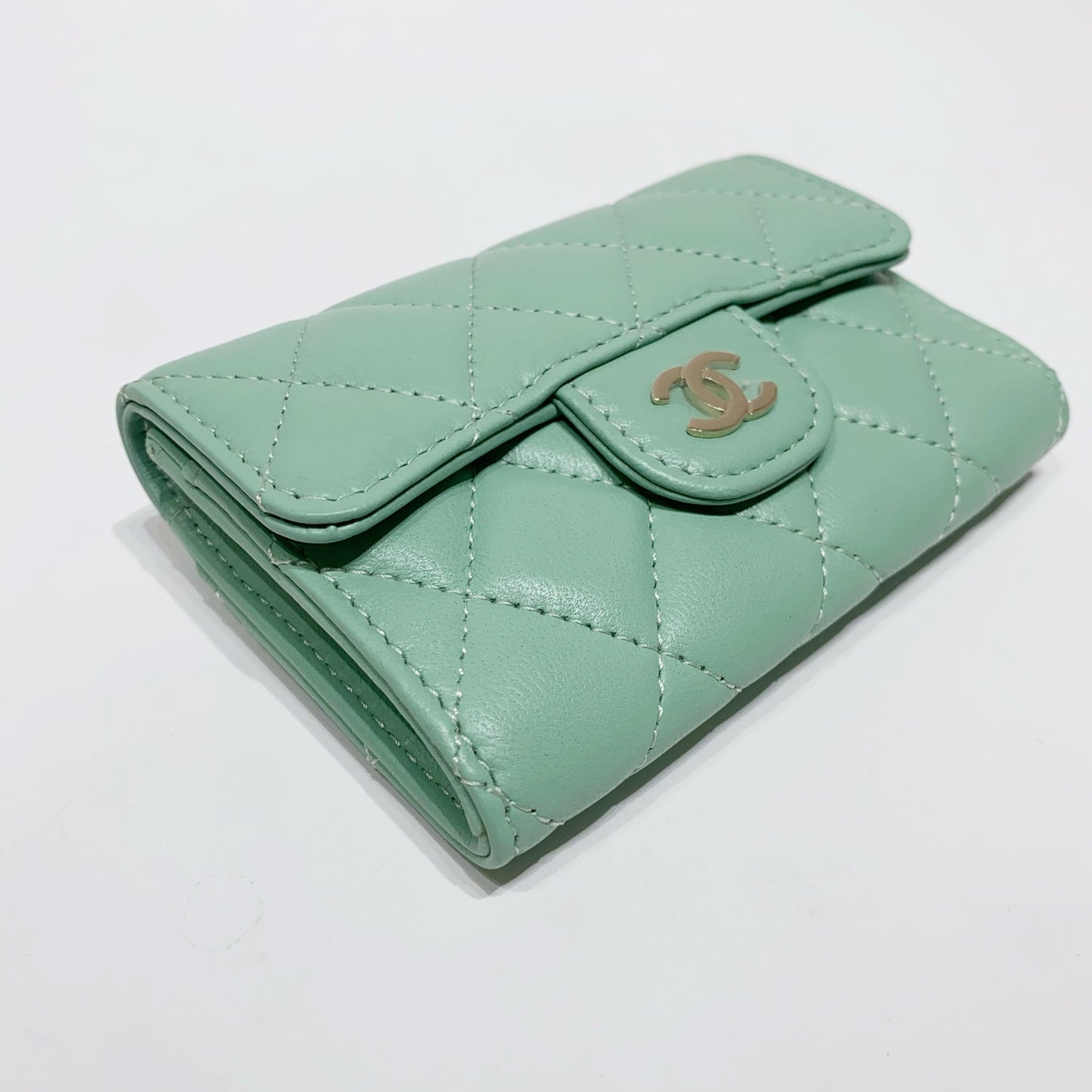 No.001648-1-Chanel Timeless Classic Card Holder (Unused / 未使用品)