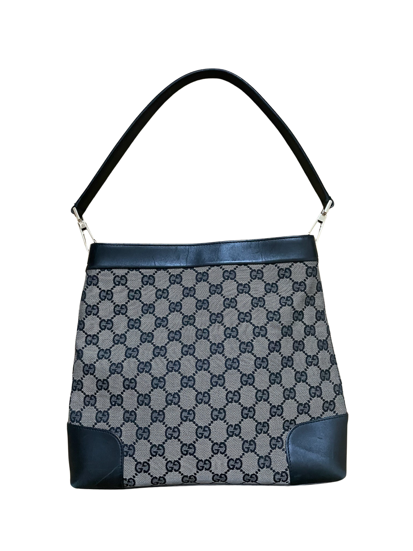 Luxury Gucci Black Beige shoulder bag