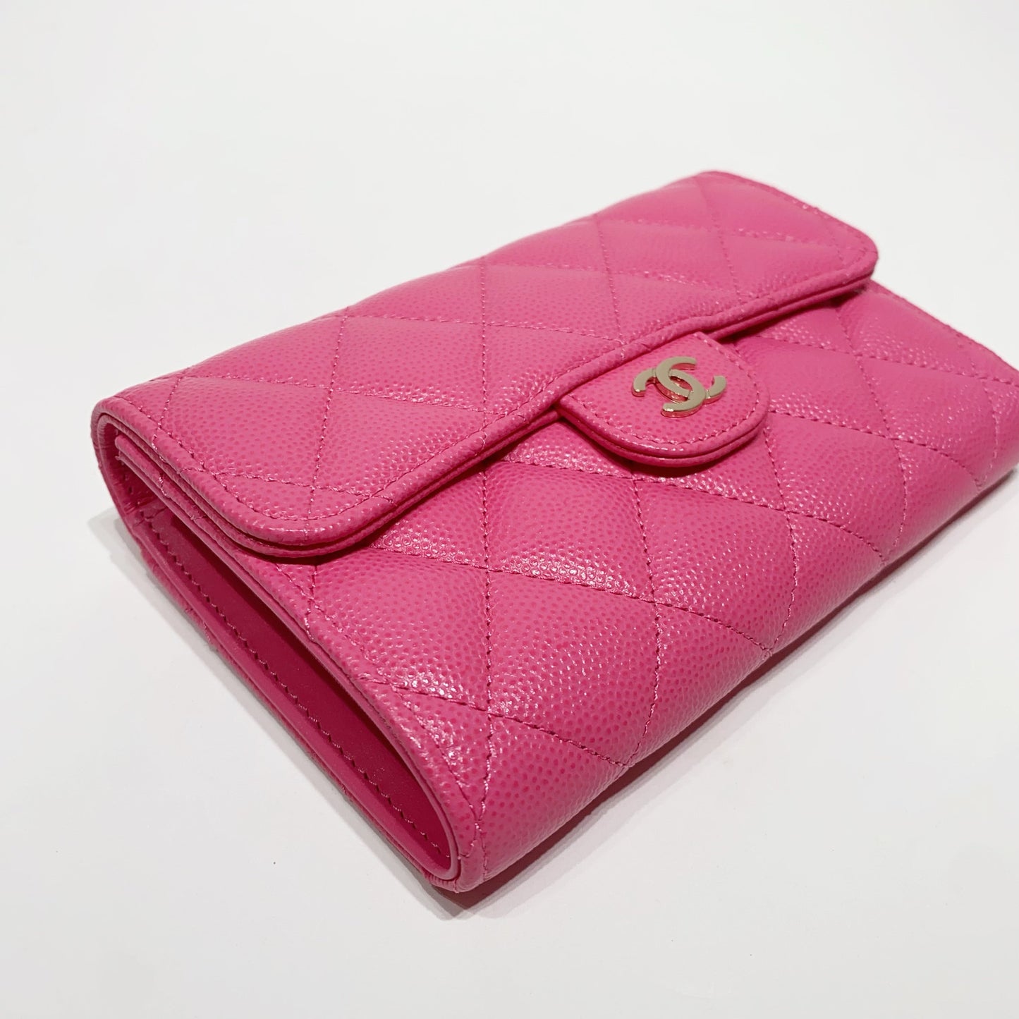 No.4288-Chanel Caviar Timeless Classic Flap Wallet (Unused / 未使用品)