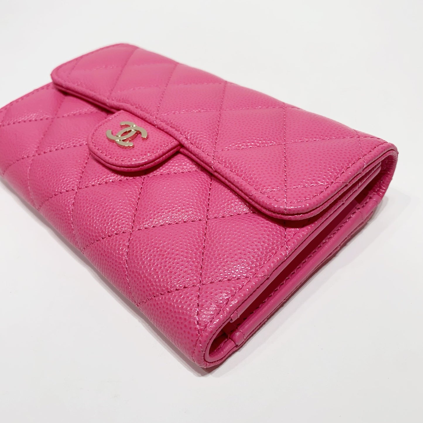No.4288-Chanel Caviar Timeless Classic Flap Wallet (Unused / 未使用品)