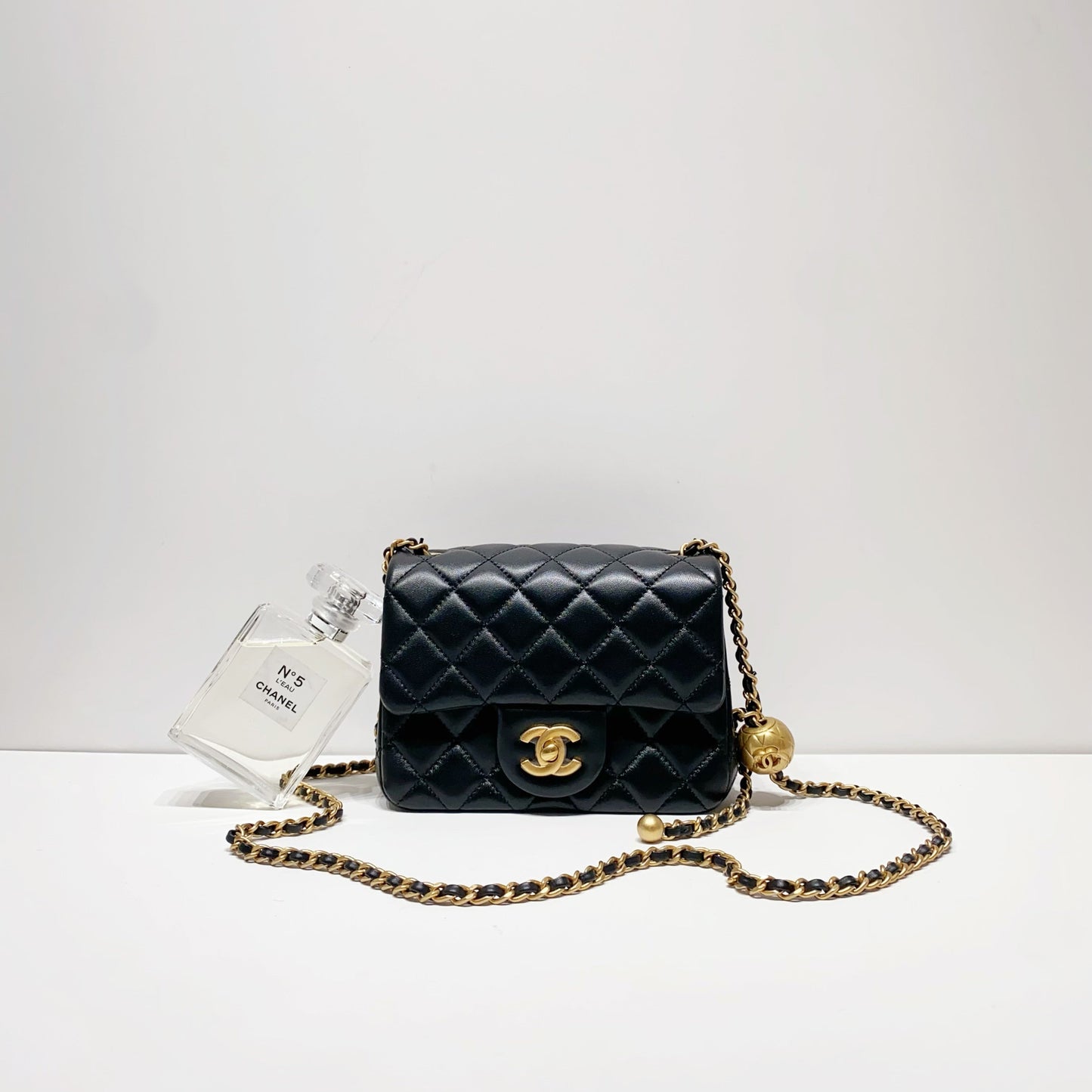No.001650-1-Chanel Pearl Crush Square Mini Flap Bag (Brand New / 全新)