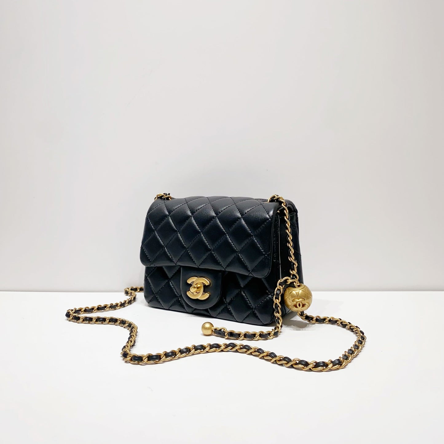 No.001650-1-Chanel Pearl Crush Square Mini Flap Bag (Brand New / 全新)