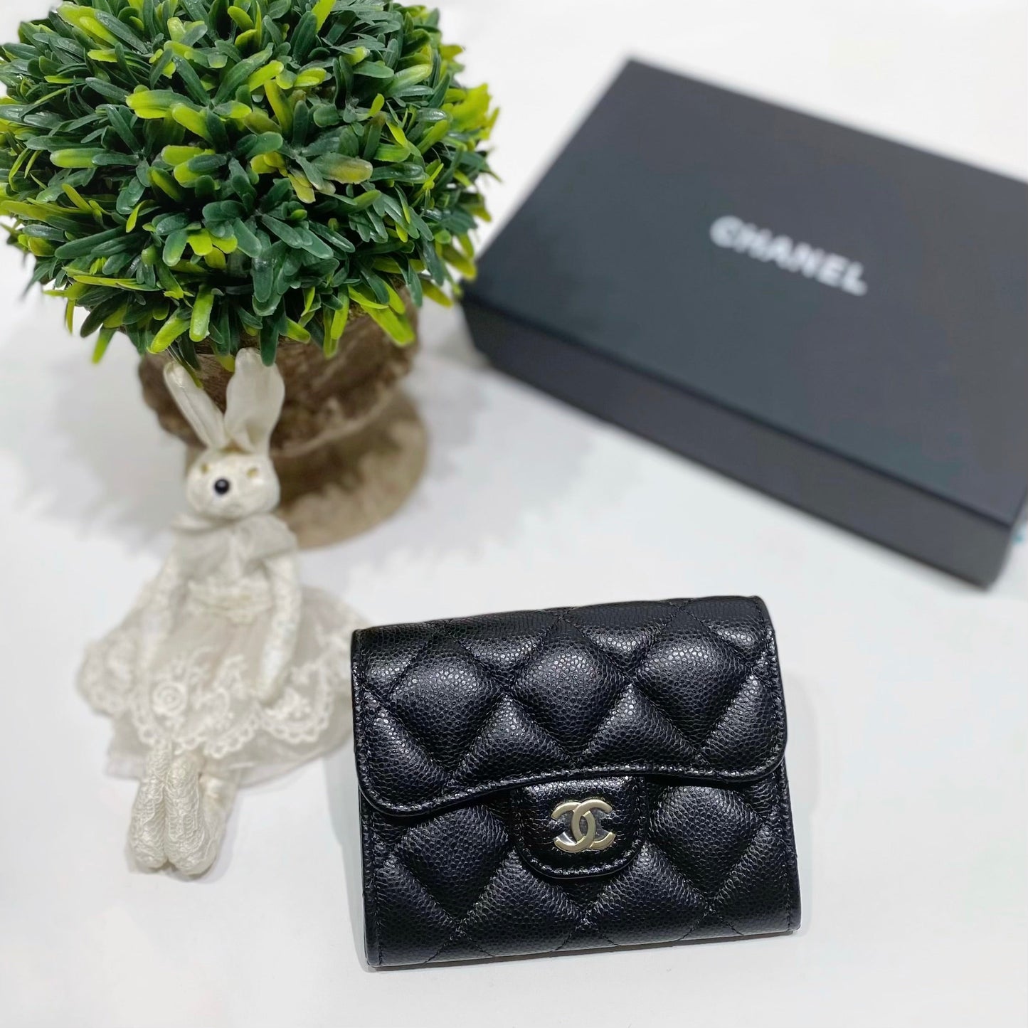 No.001656-1-Chanel Caviar Timeless Classic Flap Coins Purse (Brand New / 全新貨品)