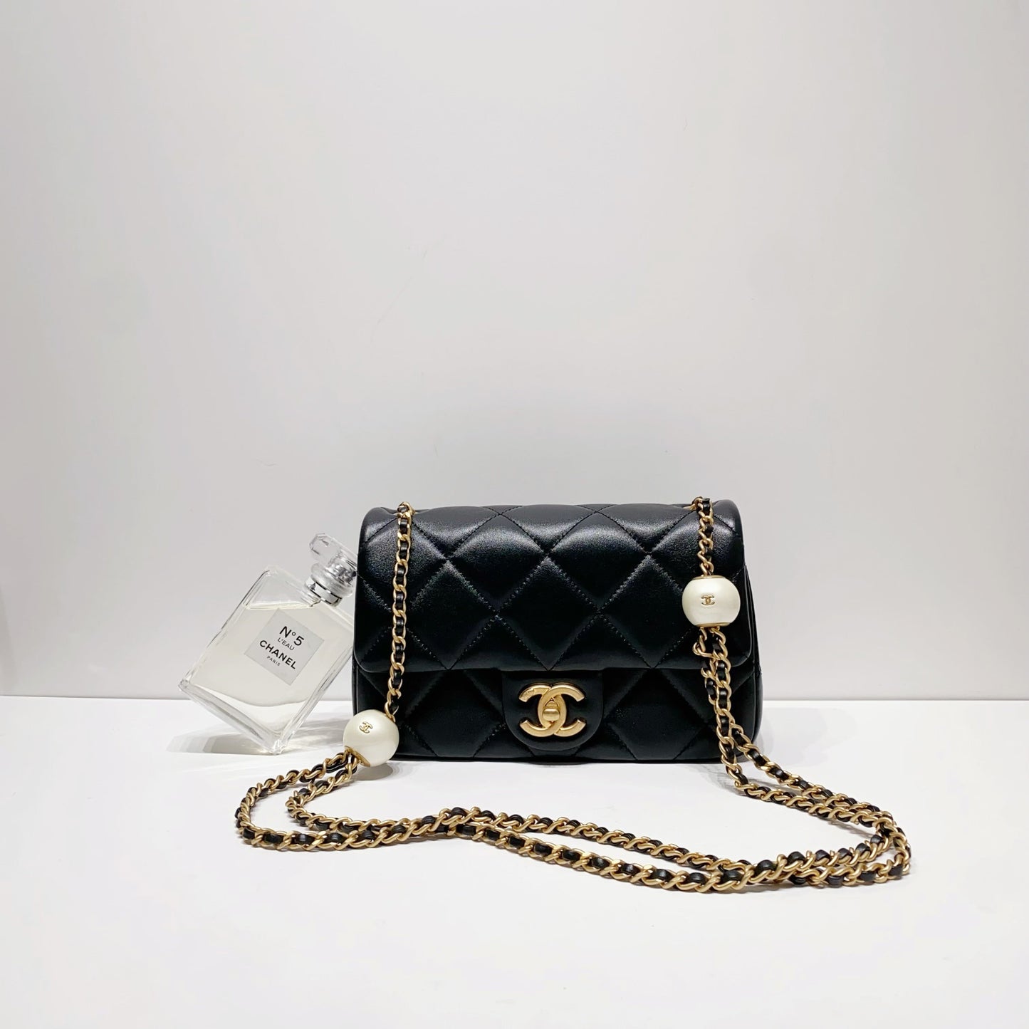 No.001657-Chanel Pearl Twins Rectangular Mini Flap Bag (Brand New / 全新)