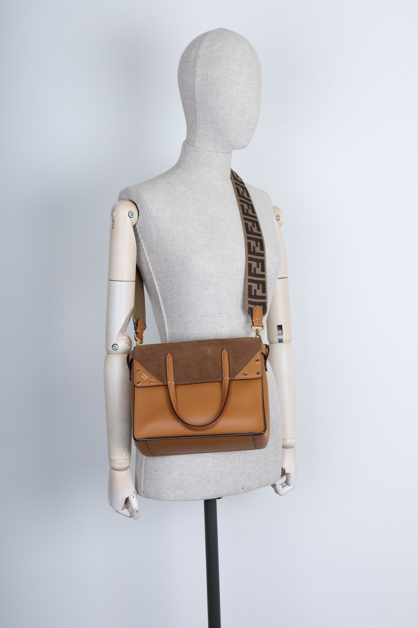 Luxury Fendi Flip Bag