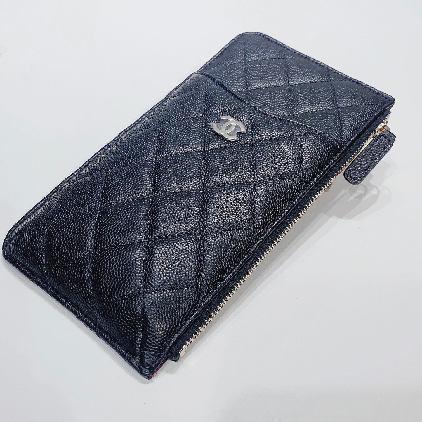 No.3749-Chanel Caviar Timeless Classic Long Phone Wallet