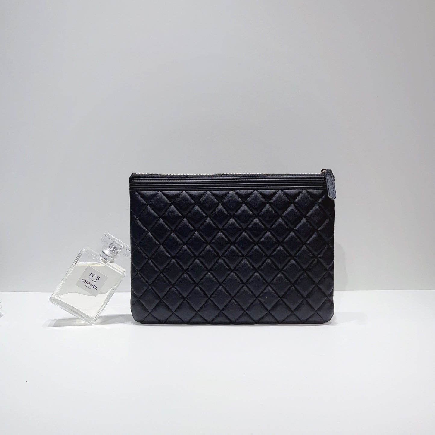 No.3775-Chanel Boy Medium O Case Clutch
