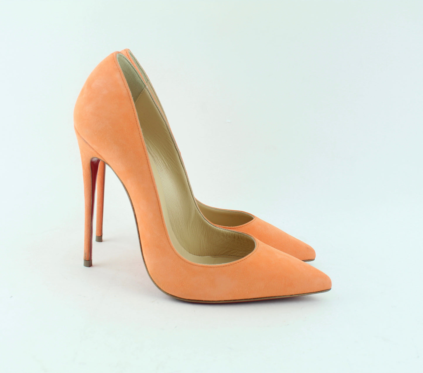 CHRISTIAN LOUBOUTIN SO KATE 120 SUEDE SIZE 38.5