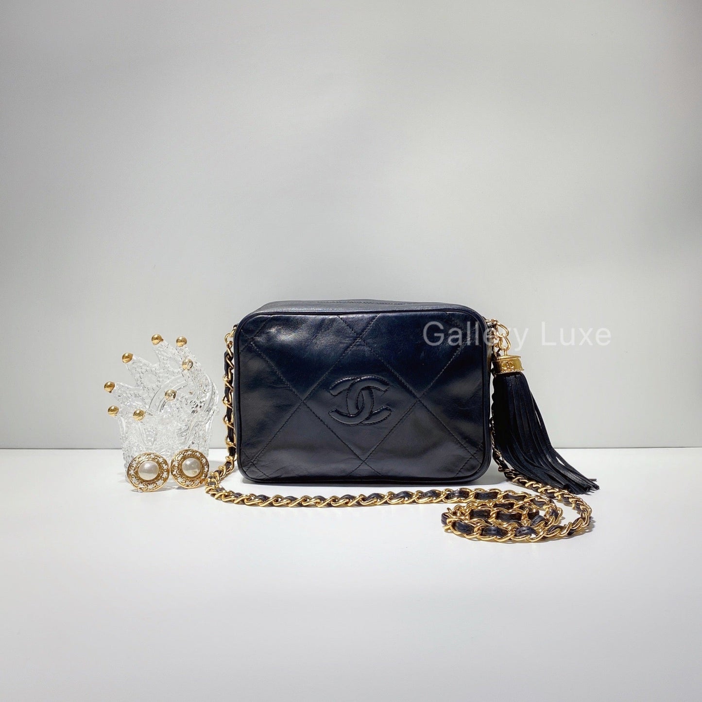 No.2532-Chanel Vintage Lambskin Camera Bag