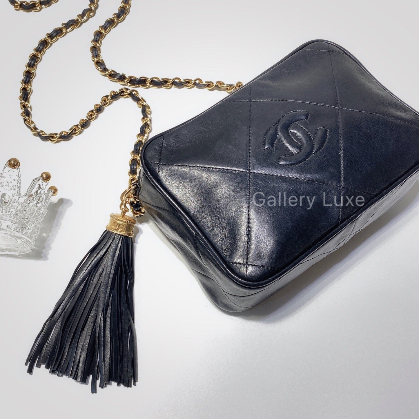 No.2532-Chanel Vintage Lambskin Camera Bag
