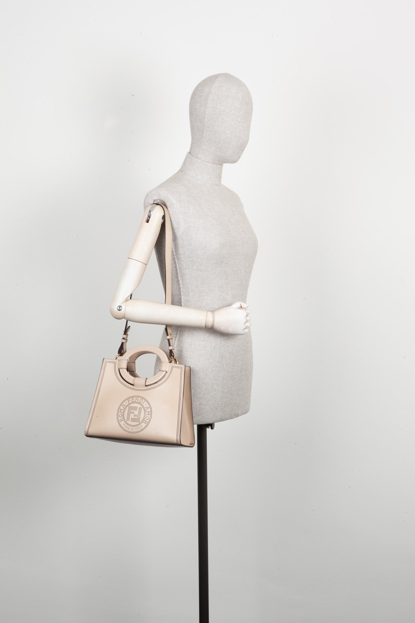 Luxury Fendi Runaway Shopping Bag