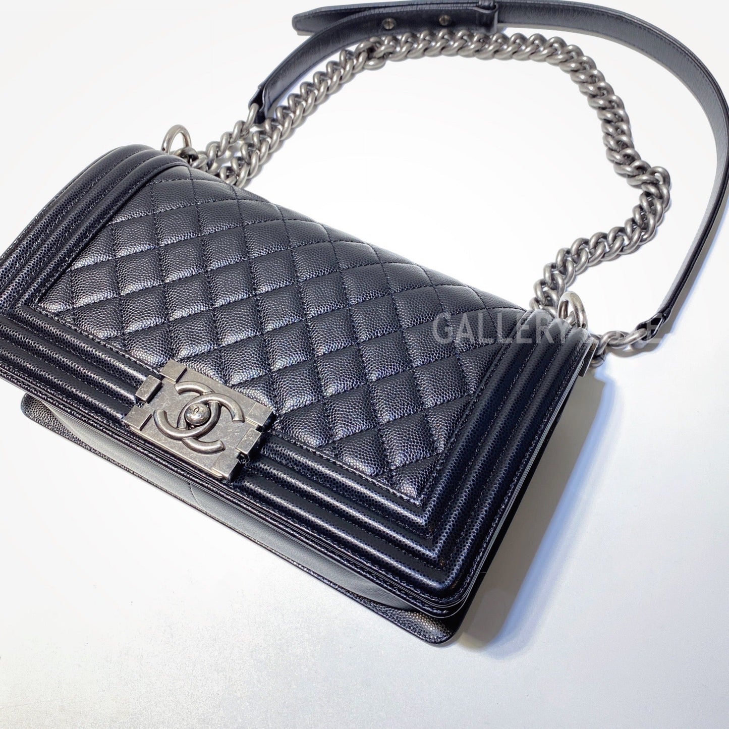 No.2957-Chanel Caviar Boy 25cm