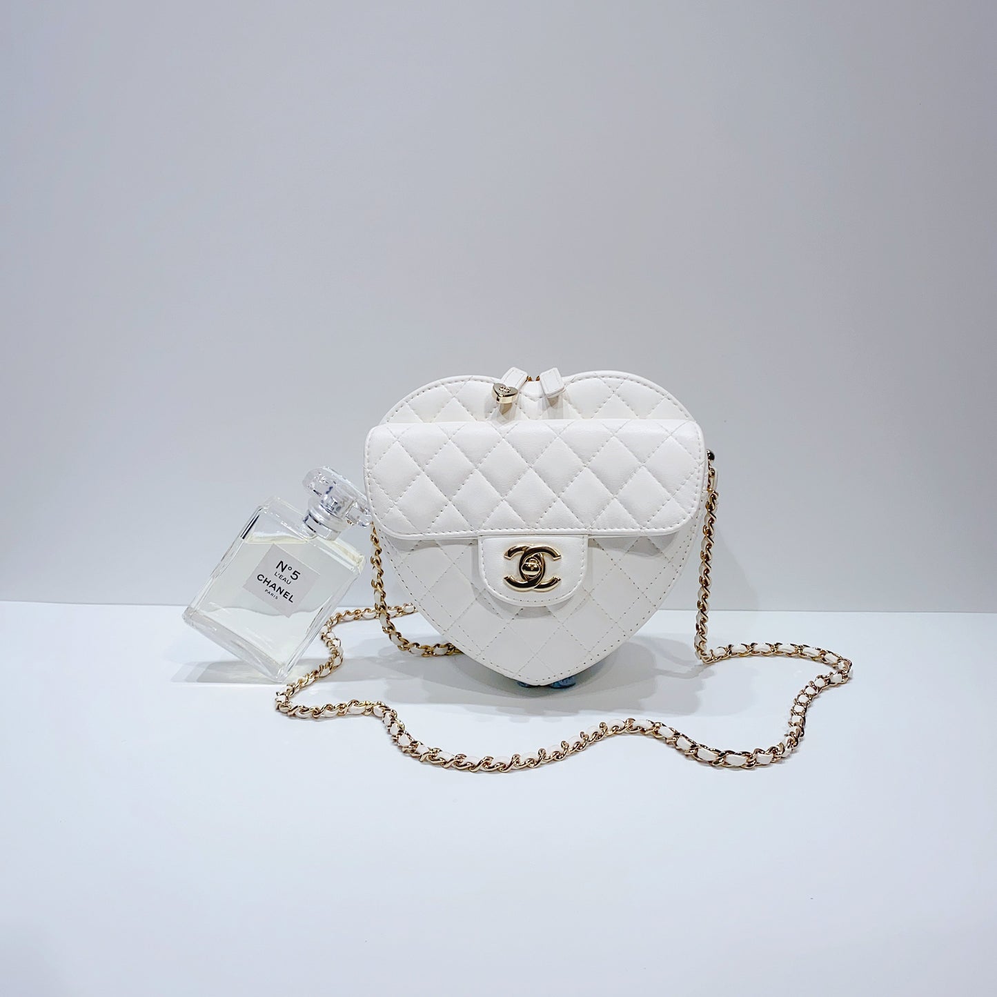 No.3781-Chanel Large CC In Love Heart Bag
