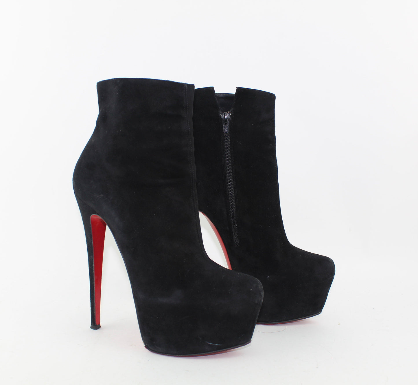 CHRISTIAN LOUBOUTIN DAF BOOTY 160MM BOOTIE SIZE 38