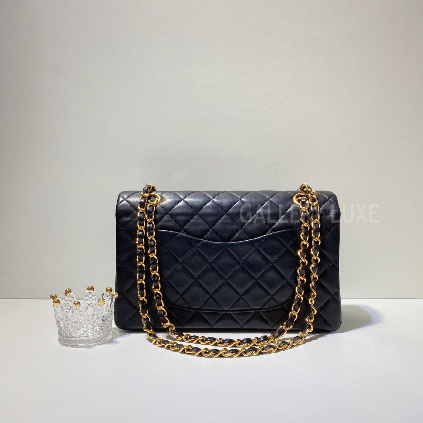 No.3160-Chanel Vintage Lambskin Classic Flap Bag 25cm