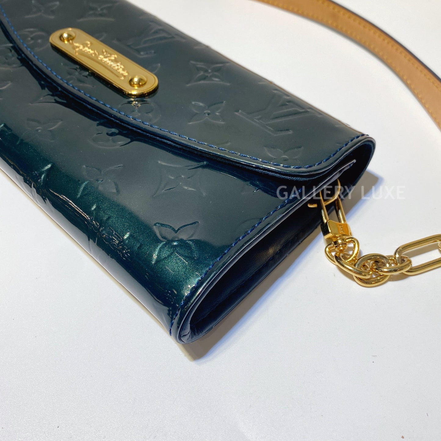 No.2987-Louis Vuitton Monogram Vernis Sunset Boulevard Bag