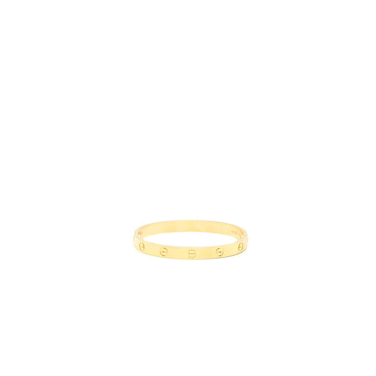 Cartier Size 16 Love Bracelet YELLOW GOLD