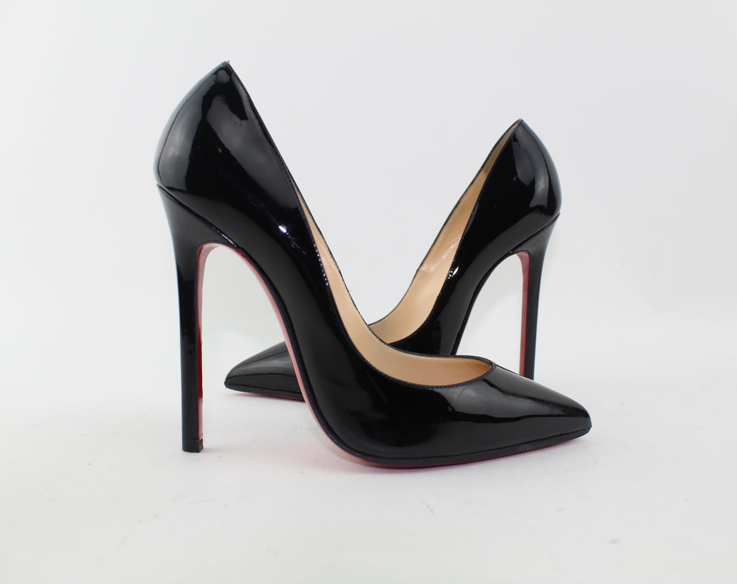 CHRISTIAN LOUBOUTIN PIGALLE 120mm  SIZE 38