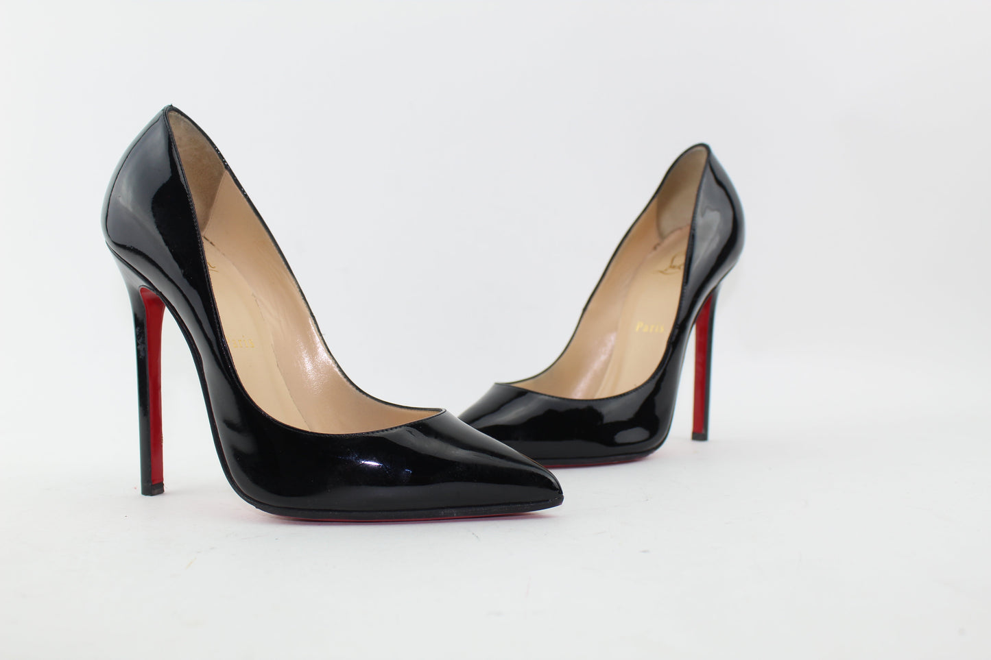 CHRISTIAN LOUBOUTIN PIGALLE 120mm  SIZE 38