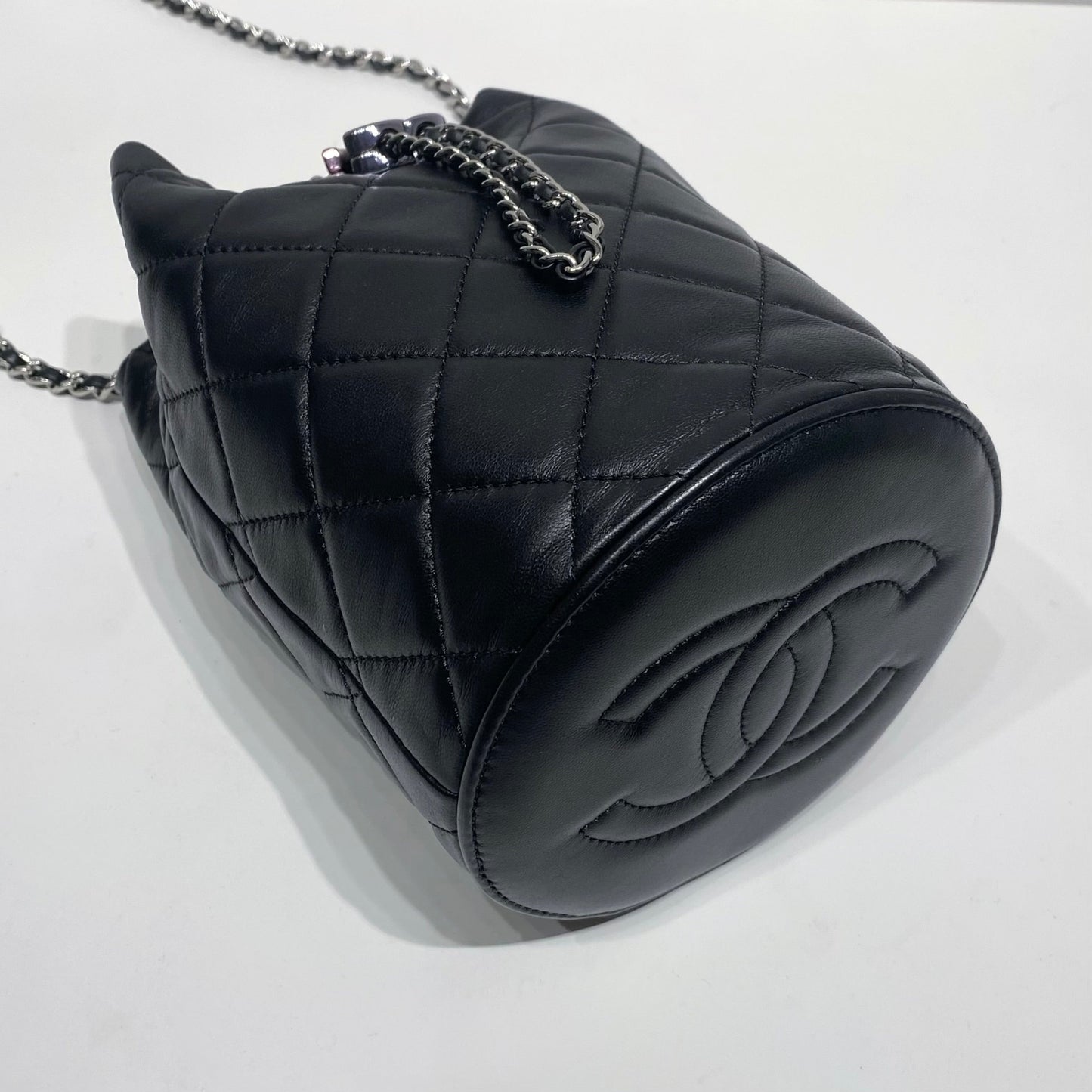 No.4289-Chanel Metallic Shine Mini Bucket Bag
