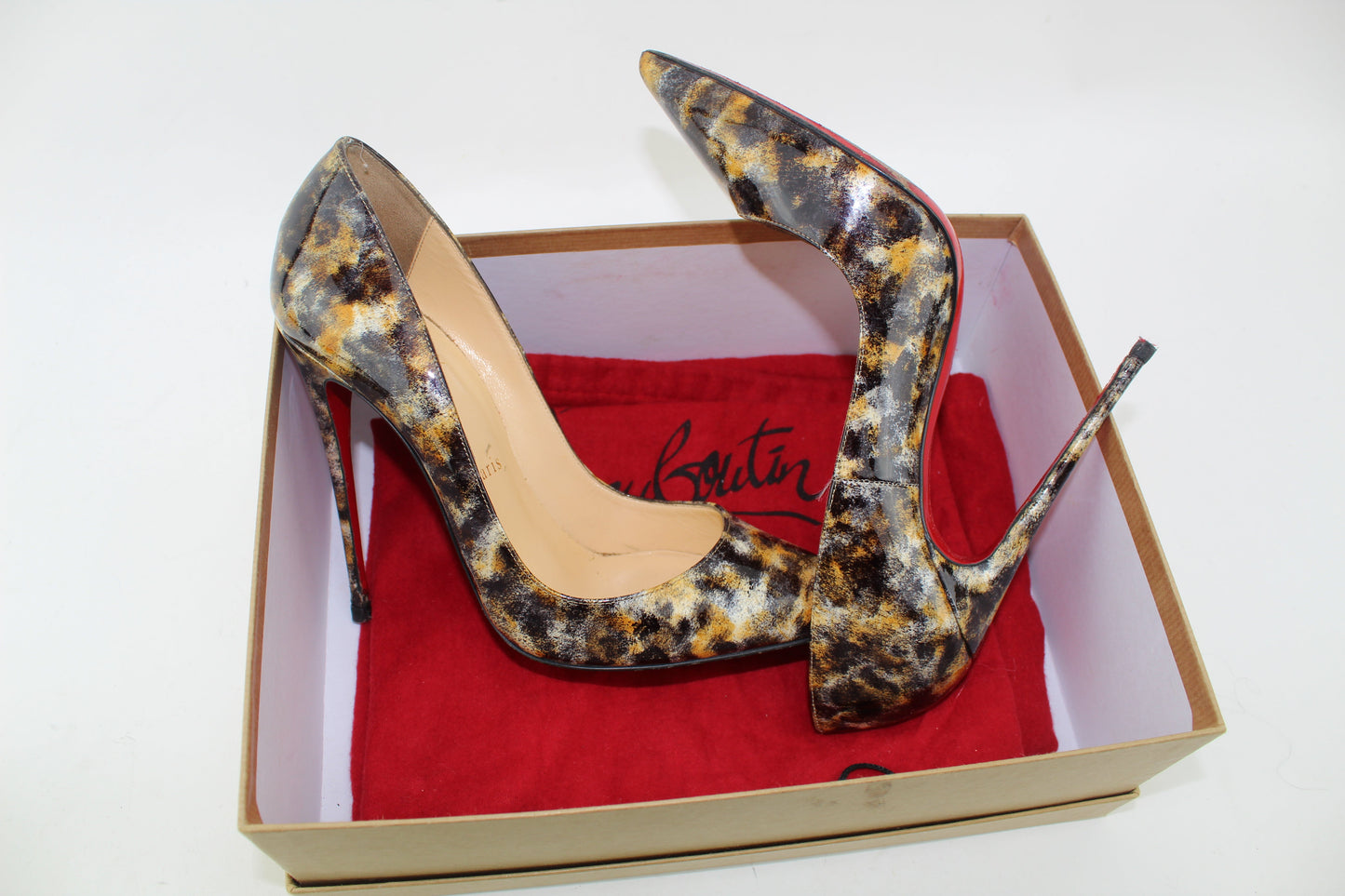 CHRISTIAN LOUBOUTIN SO KATE 120mm SIZE 38