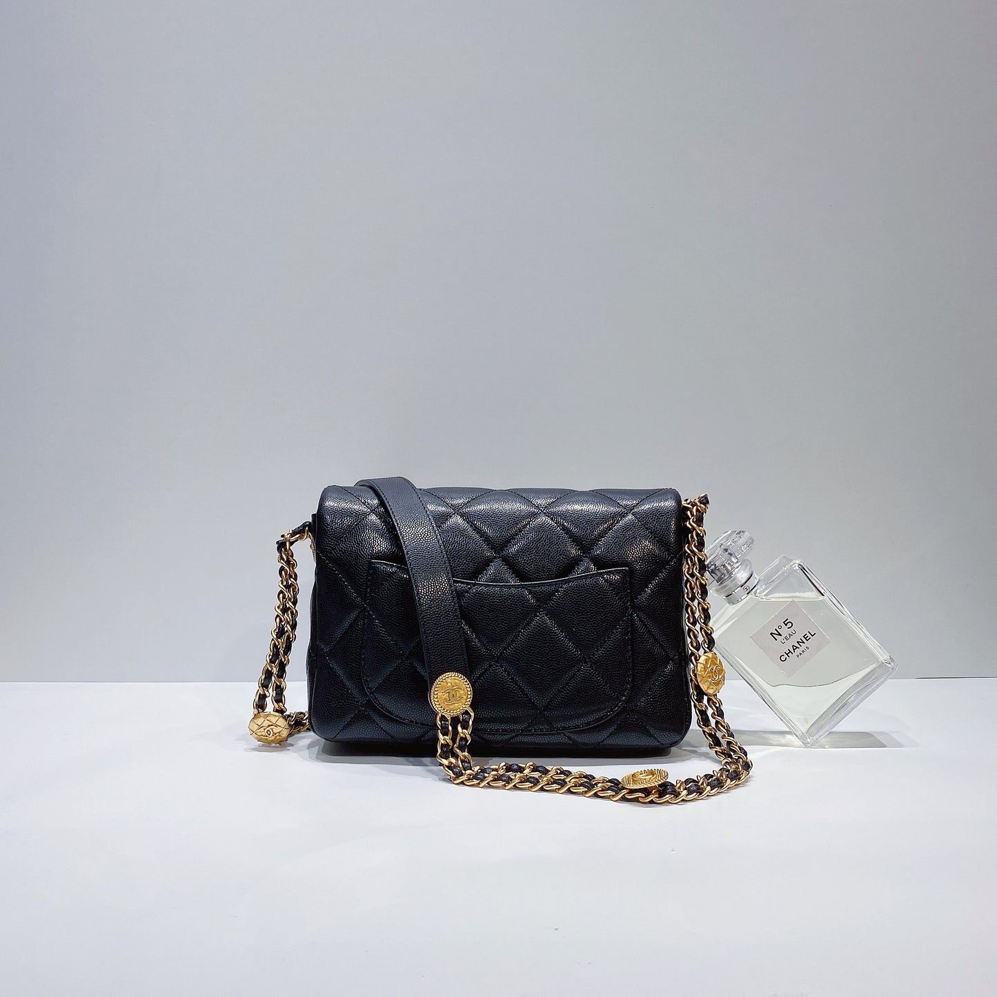 No.3654-Chanel Caviar Twist Your Button Flap Bag (Brand New / 全新貨品)