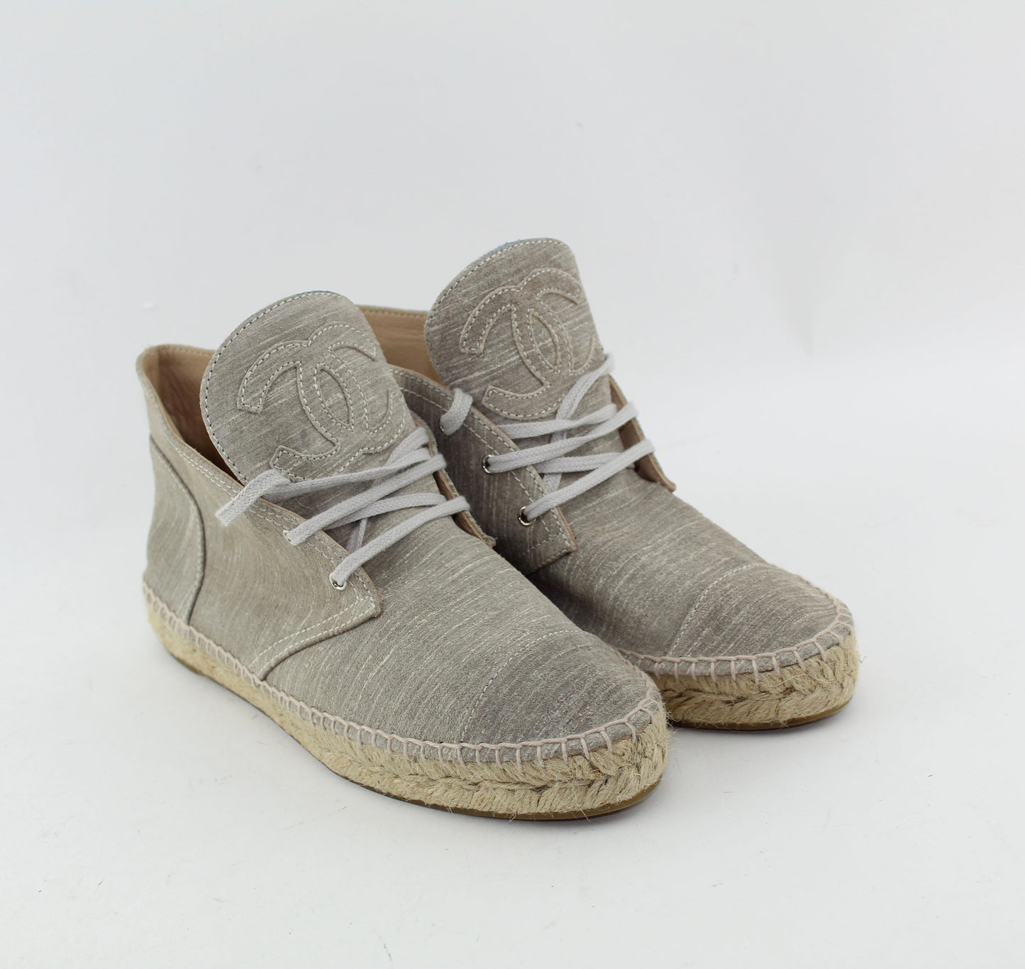 CHANEL ESPADRILLES size 37