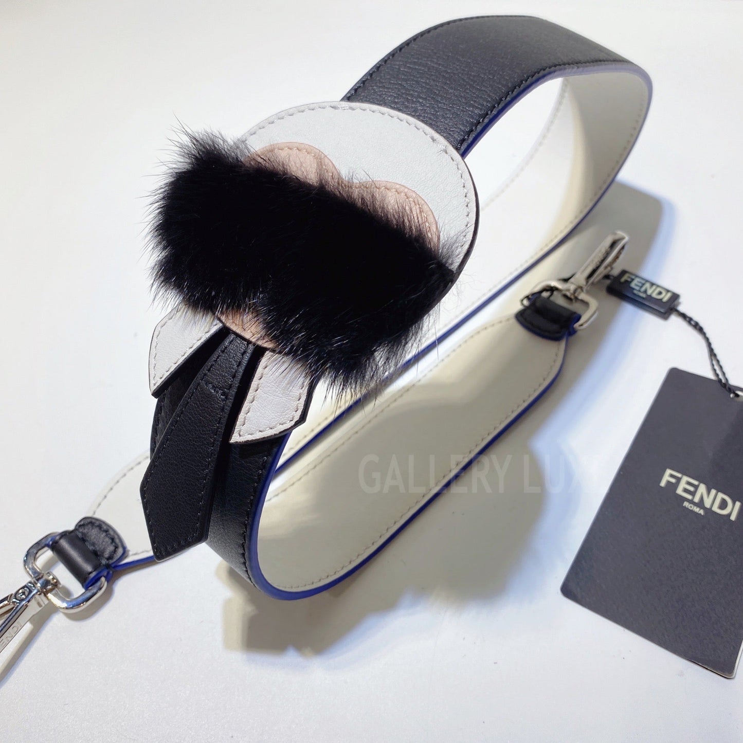 No.3352-Luxury FendiLeather Strap You Karl Lagerfeld Bag Strap (Unused / 未使用品)