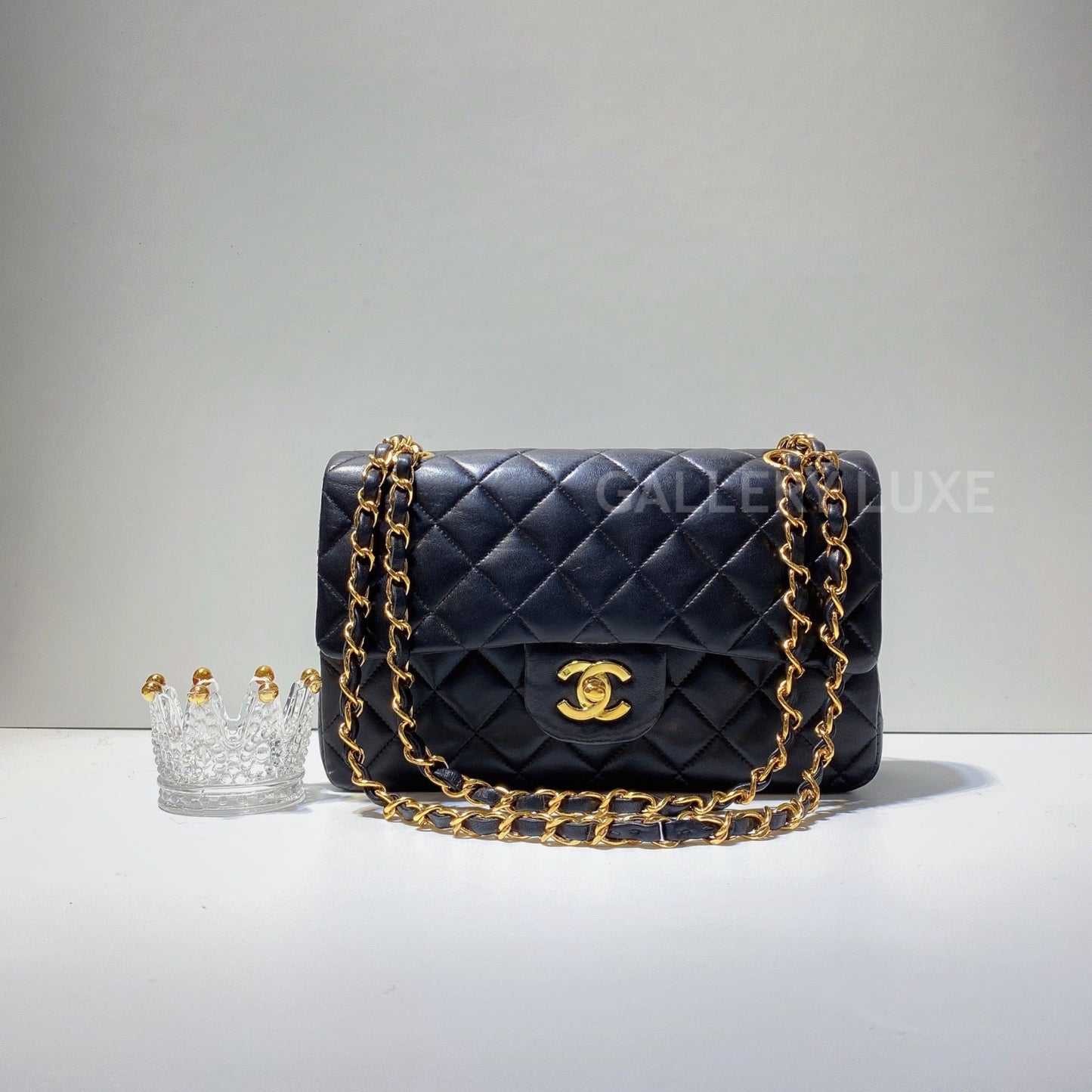 No.2864-Chanel Vintage Lambskin Classic Flap 23cm