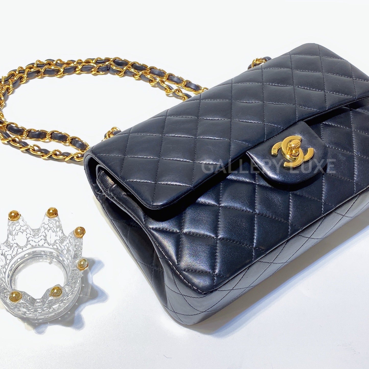No.2864-Chanel Vintage Lambskin Classic Flap 23cm