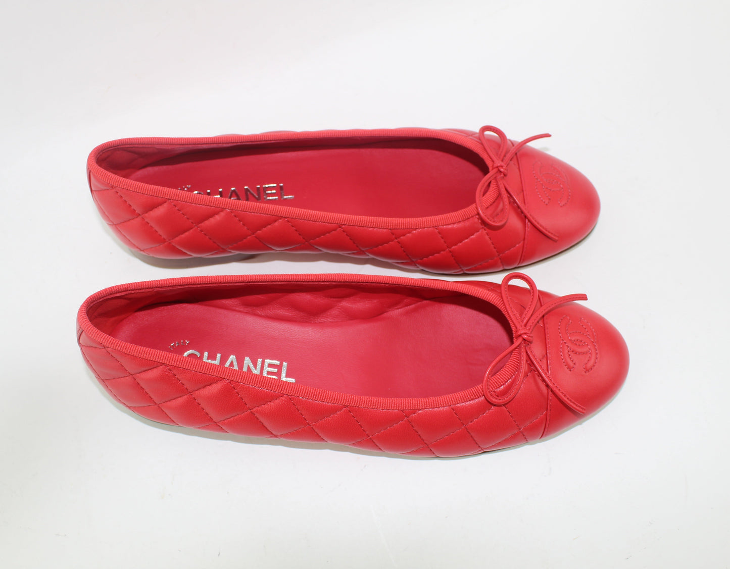 CHANEL BALLERINA FLATS SIZE 39.5