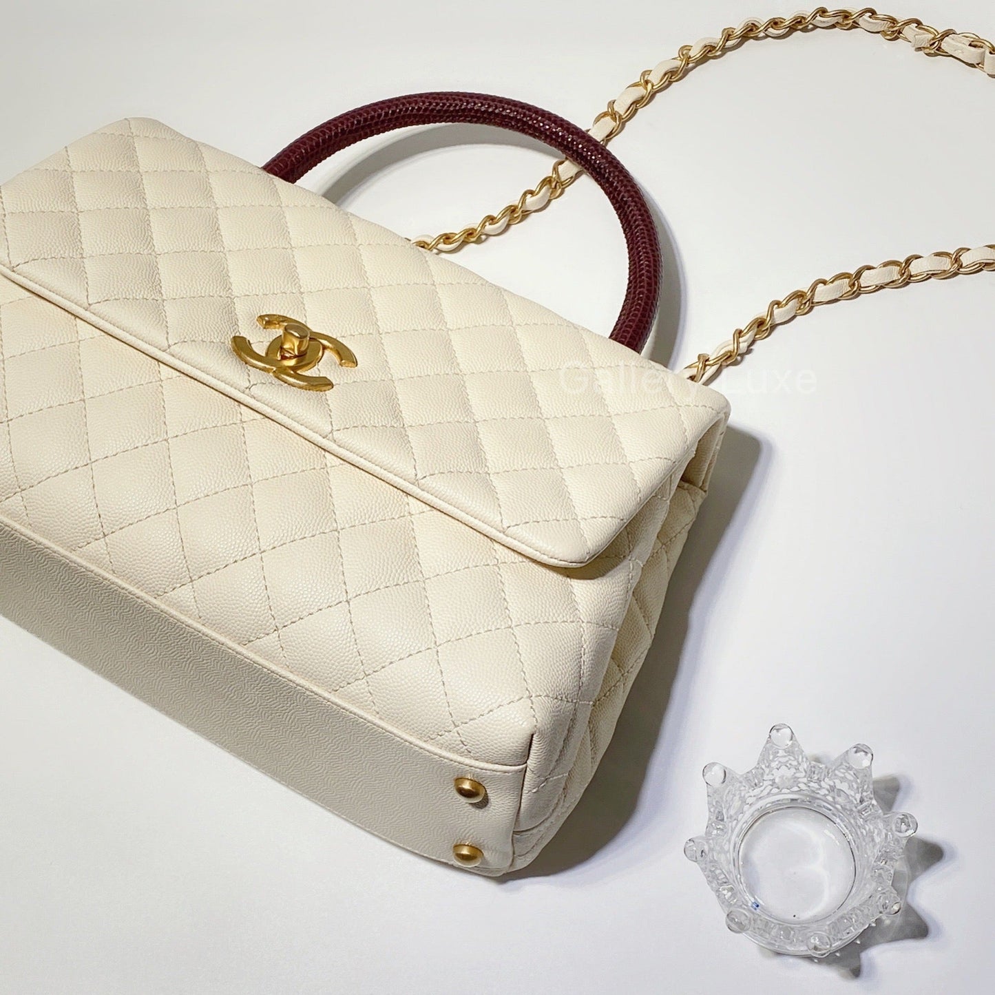 No.2563-Chanel Small Caviar Coco Handle