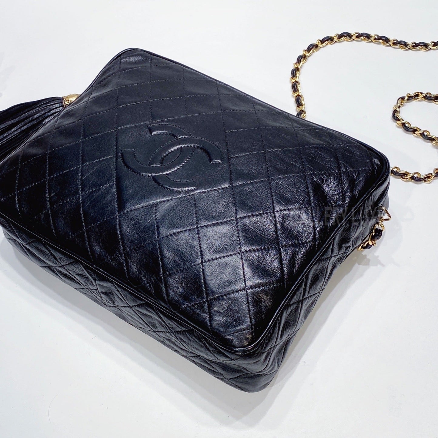 No.3429-Chanel Vintage Lambskin Camera Bag