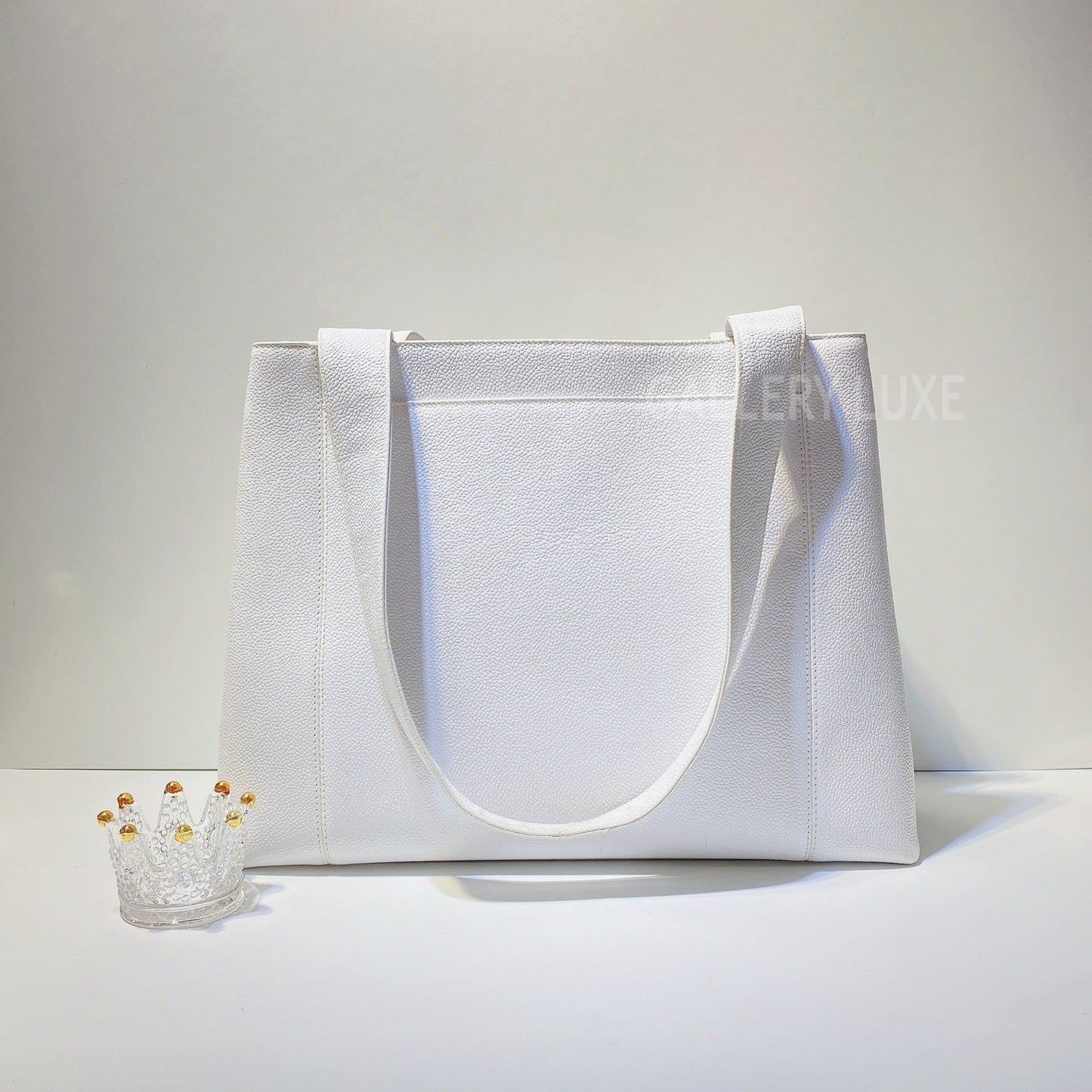 No.2830-Chanel Vintage Caviar Tote Bag