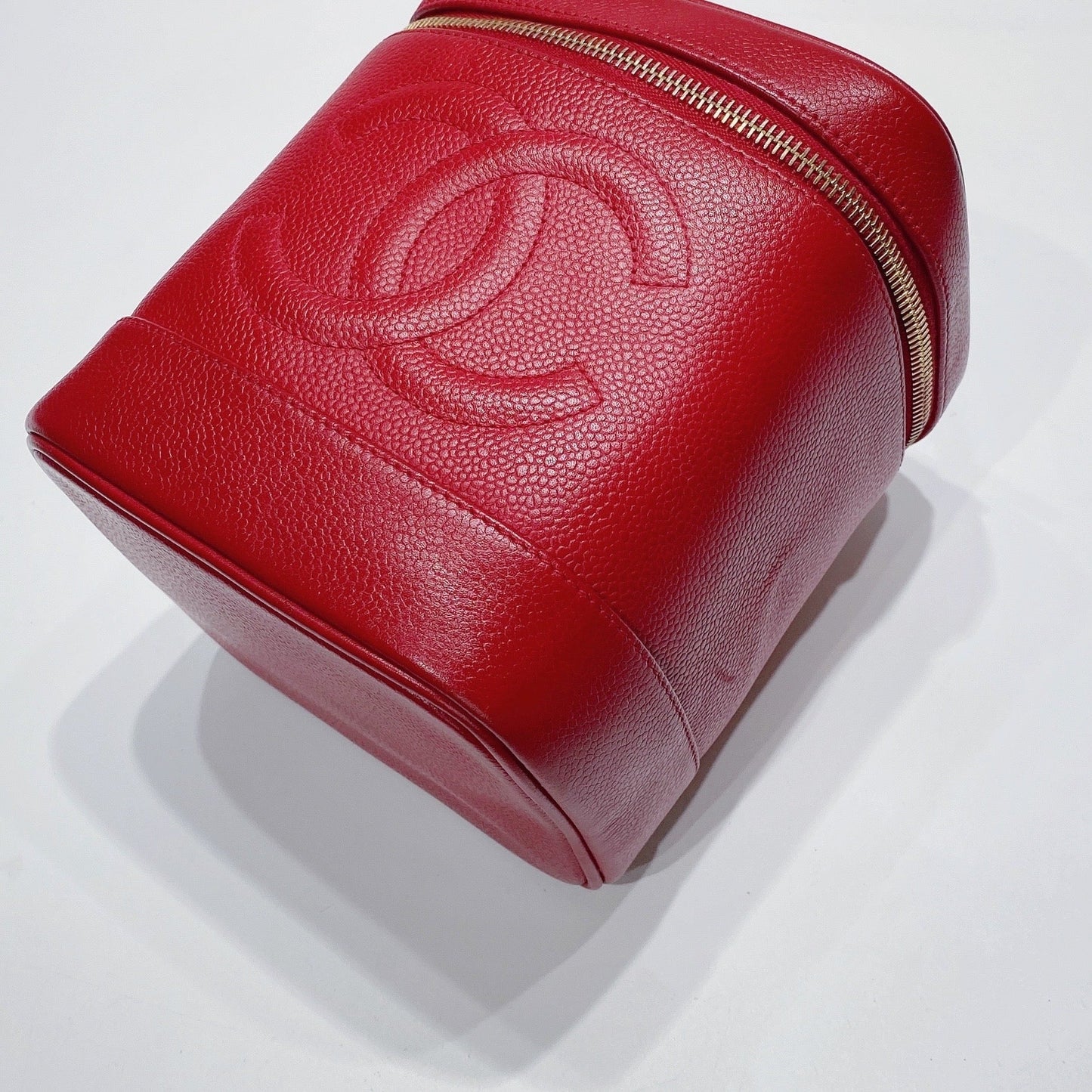 No.3526-Chanel Vintage Caviar Vanity Case