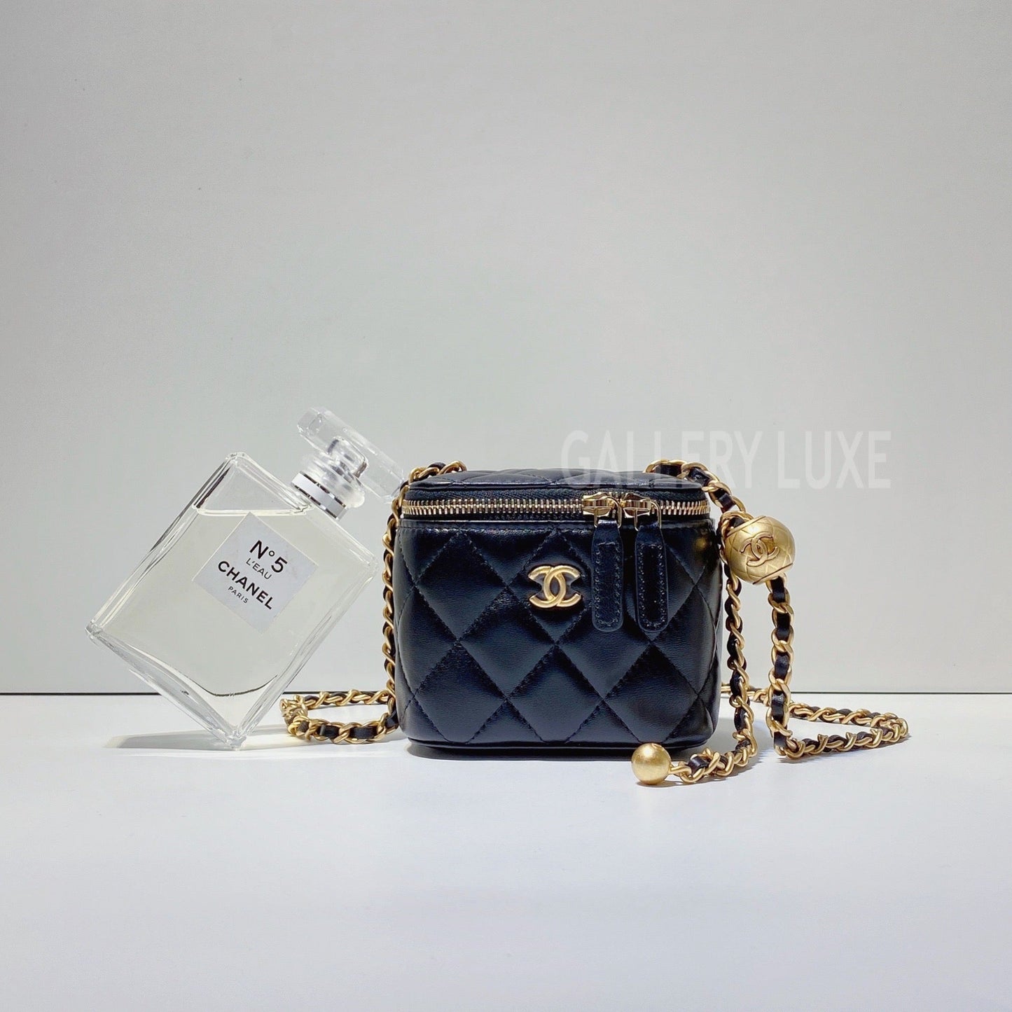 No.3173-Chanel Pearl Crush Clutch With Chain (Brand New / 全新)