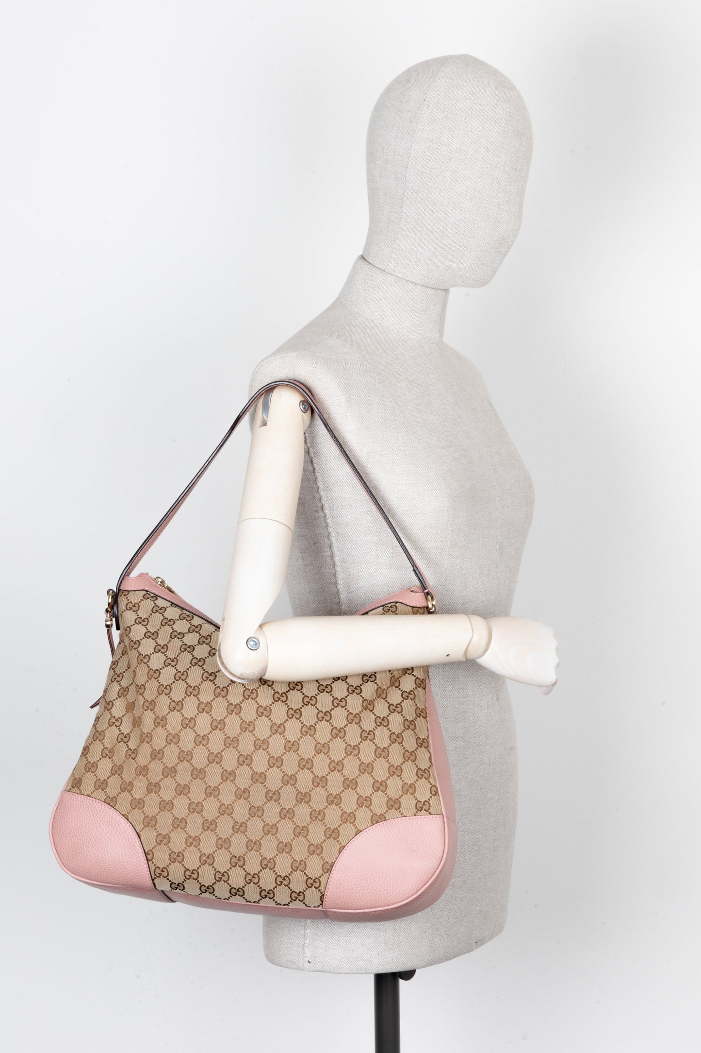 Luxury Gucci Trending 2025 GG Supreme Hobo Bag Rose