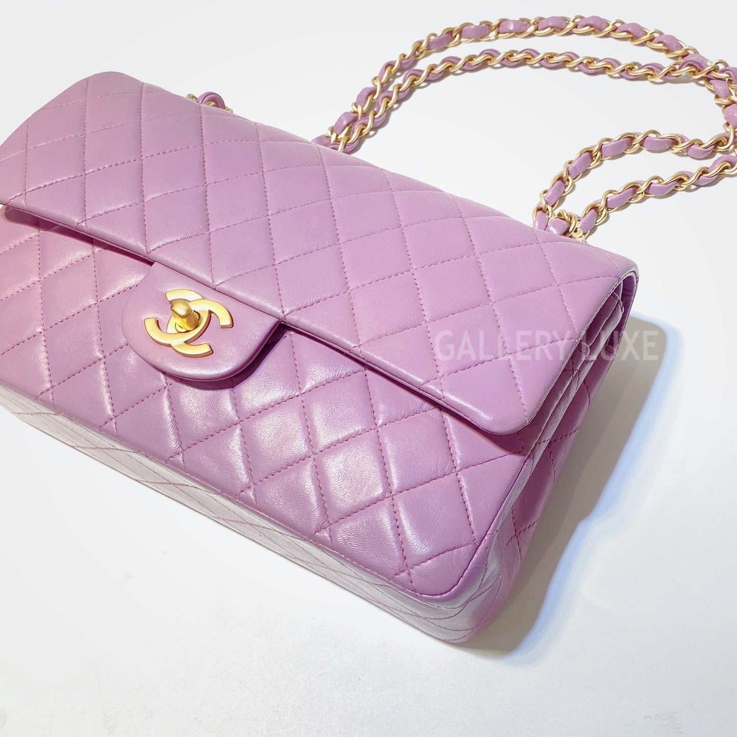 No.2719-Chanel Vintage Classic Lambskin Flap Bag 25cm