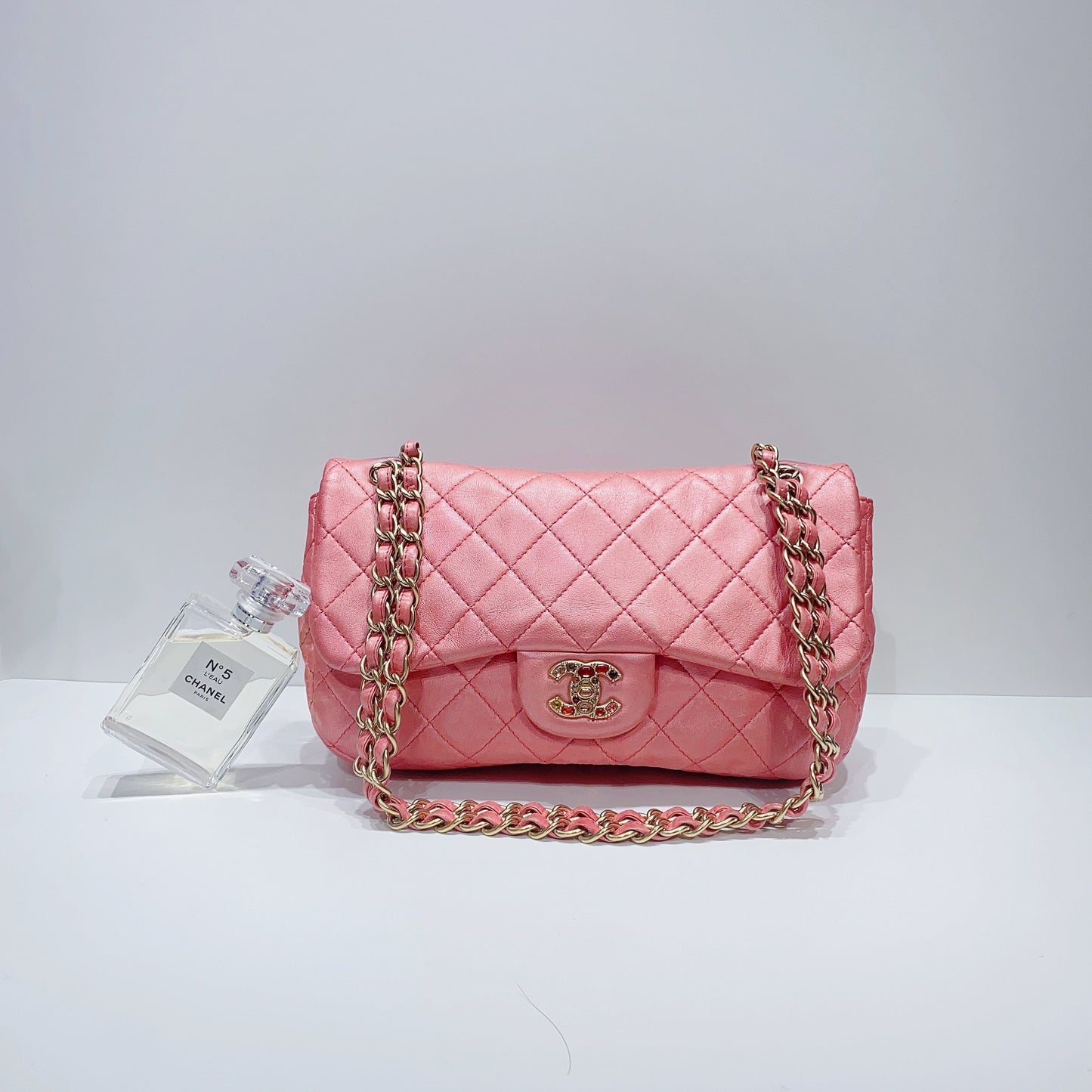 No.3770-Chanel Precious Jewel Flap Bag
