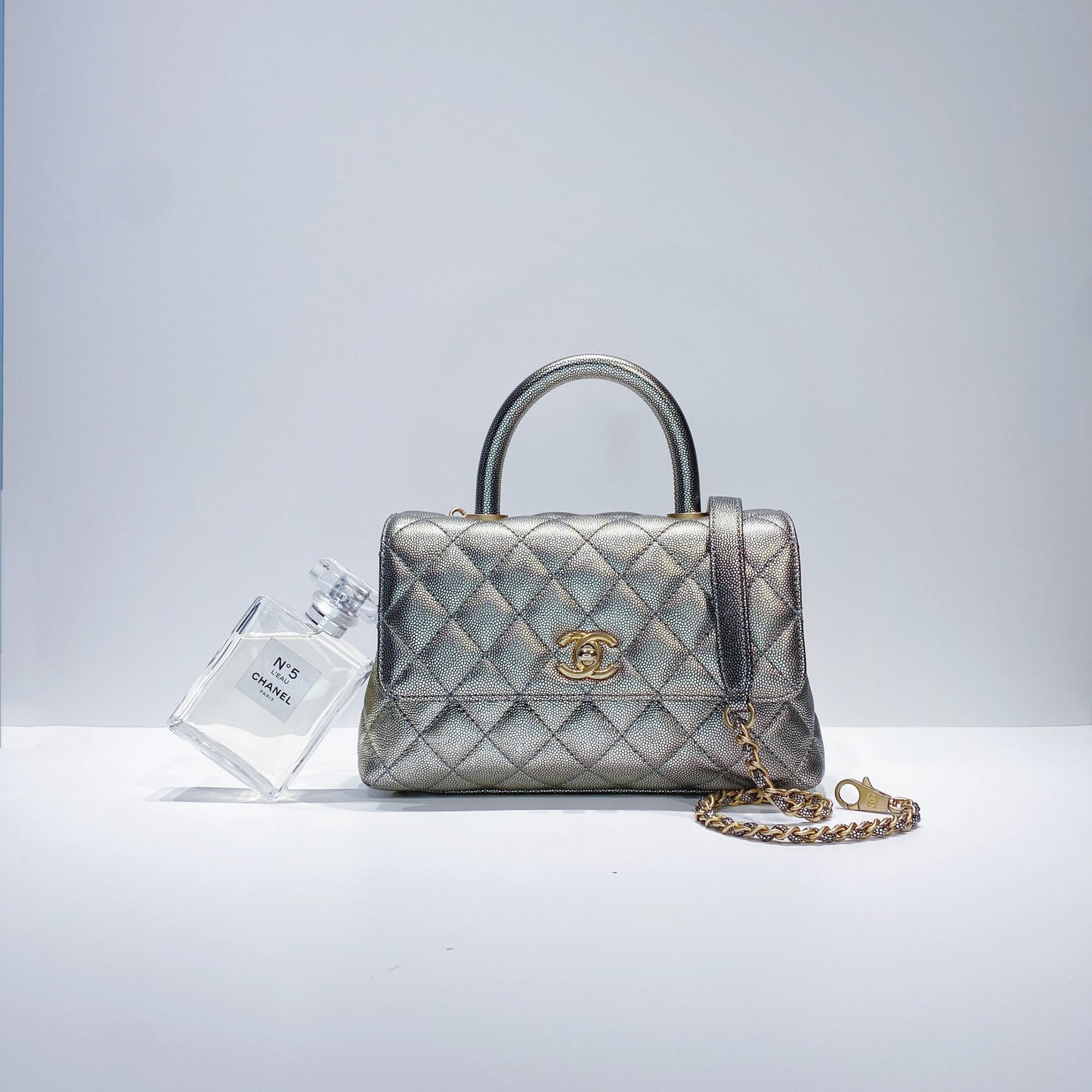 No.3689-Chanel Caviar Small Coco Handle