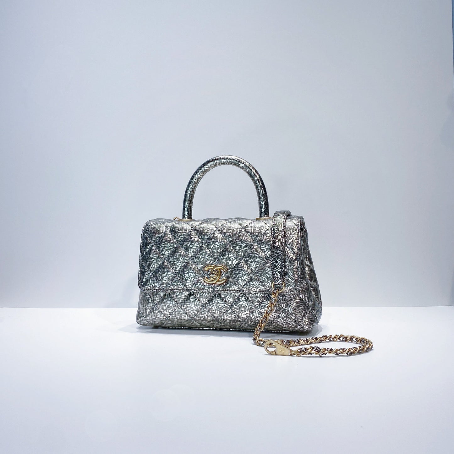No.3689-Chanel Caviar Small Coco Handle