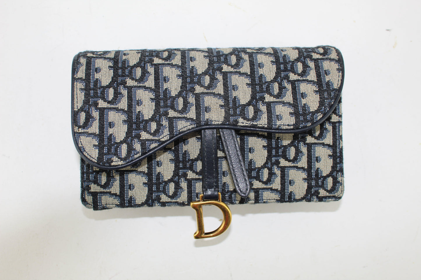 DIOR OBLIQUE SADDLE BELT BAG