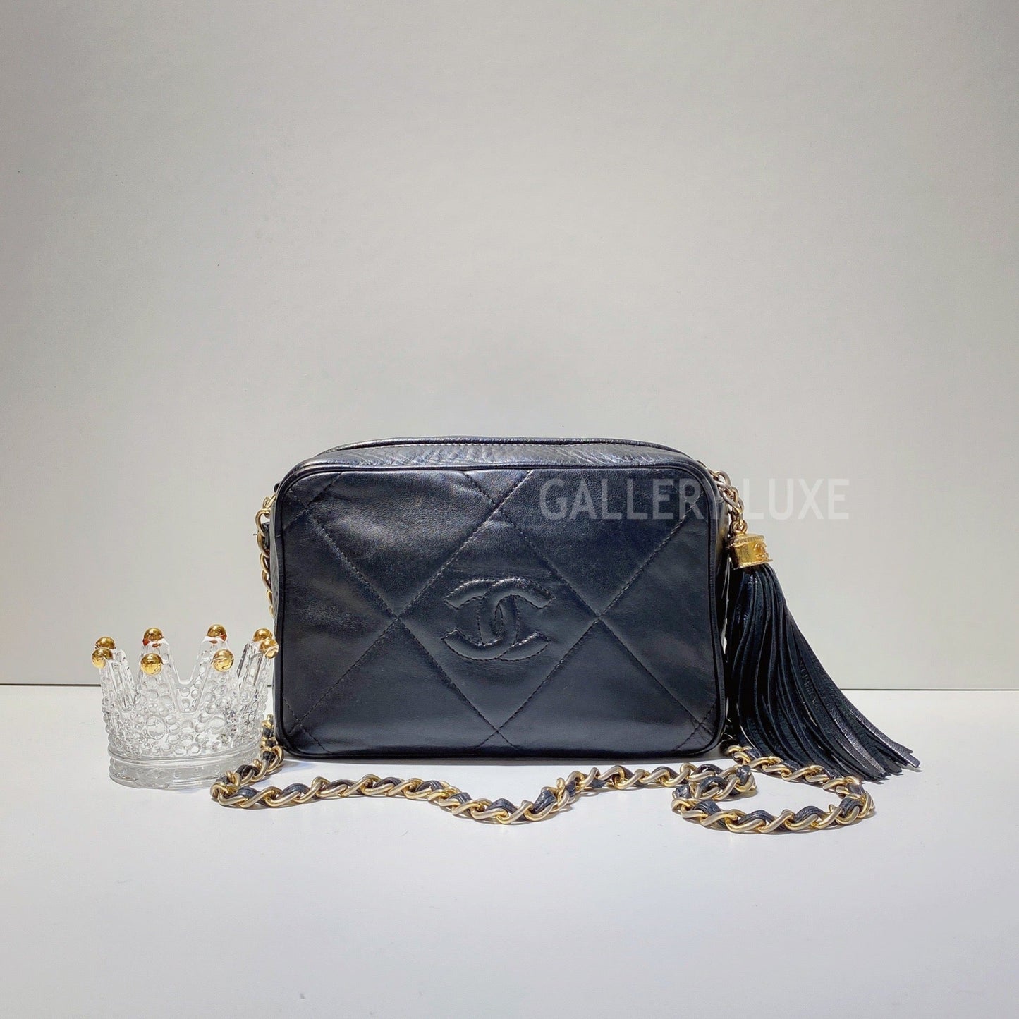 No.2716-Chanel Vintage Lambskin Camera Bag